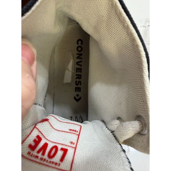 Converse Chuck Taylor All Star Love Me High Top Sneakers Size 7.5 - Picture 6 of 7